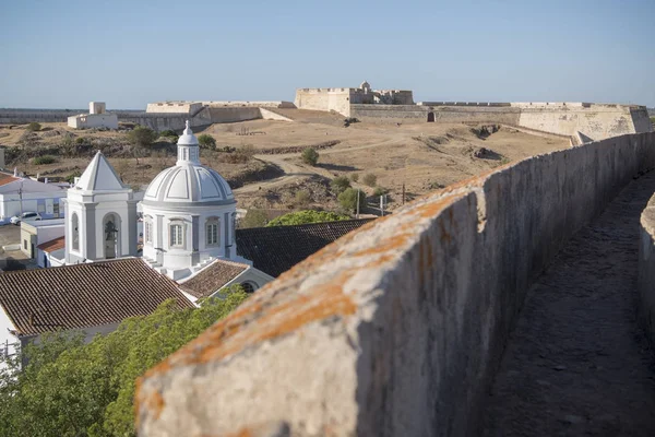 Den Forte Sao Sebastiao i staden av Castro Marim — Stockfoto