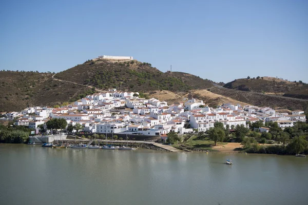 Stad Sanlucar de Guadiana in Spanje — Stockfoto