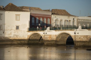 Köprü Ponte Romana eski kasaba Tavira otelleri 
