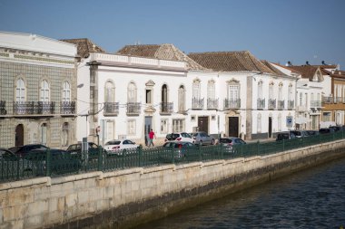 old town of Tavira in Portugal clipart