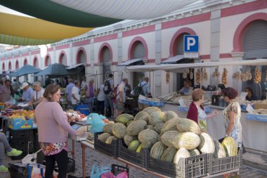 Markethall Portekiz Loule şehir içinde