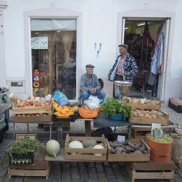 Markethall dans la ville de Loule au Portugal — Photo