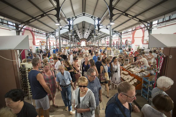 Markethall nella città di Loule in Portogallo — Foto Stock