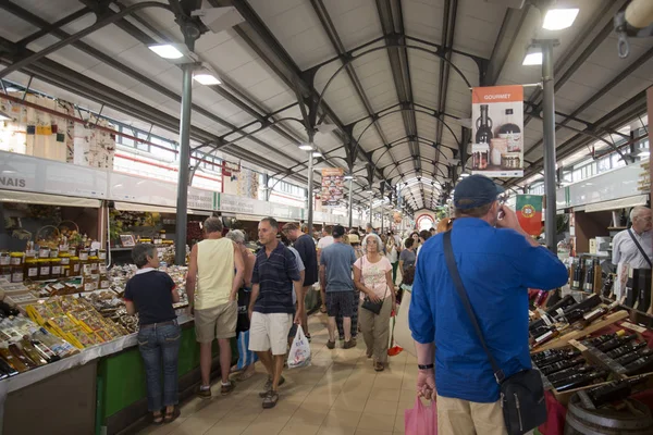 Markethall en la ciudad de Loule en Portugal —  Fotos de Stock