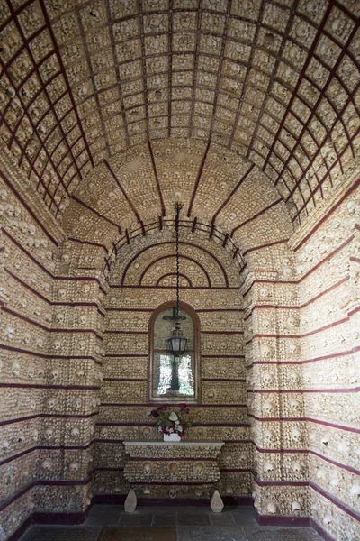 A capela dos Ossos na Igreja do Carmo em Portugal — Fotografia de Stock