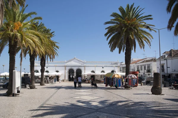 Το παλιό Δημαρχείο της αγοράς για την πόλη της Tavira — Φωτογραφία Αρχείου