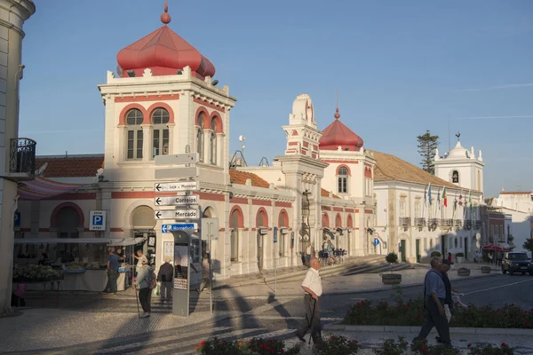 Markethall-a város Loule, Portugália — Stock Fotó
