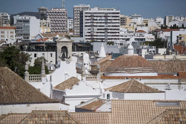 Il centro storico di Faro in Portogallo — Foto Stock