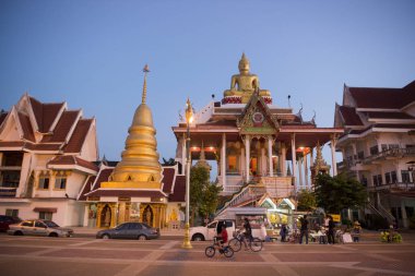 Mekong Nehri Tayland, tapınak Wat lamduan