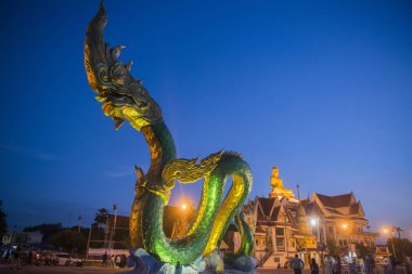Mekong Nehri Tayland, tapınak Wat lamduan