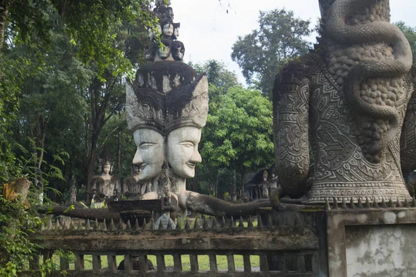 Sala Kaew Ku skulpturparken i Thailand — Stockfoto