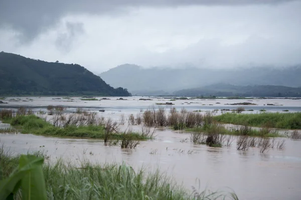 タイのメコン川の風景は — ストック写真