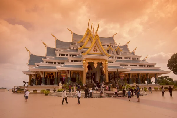 Wat Pa Phu Kon cerca de la ciudad de Udon Thani en Tailandia — Foto de Stock