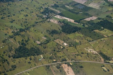 tarım arazileri ve peyzaj Khon Kaen Tayland oteller