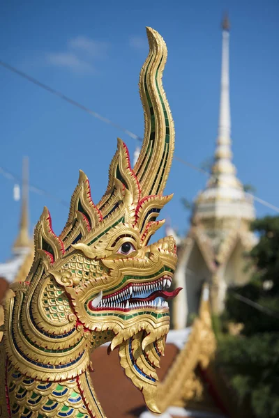 O fothisomphon wat na cidade de Udon Thani, na Tailândia — Fotografia de Stock