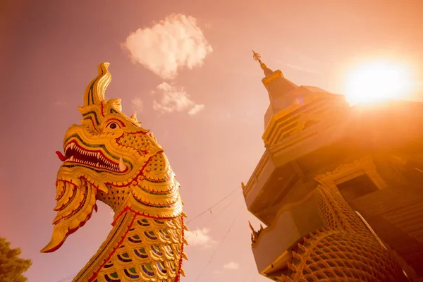 I wat phothisomphon i den staden i Udon Thani i Thailand — Stockfoto