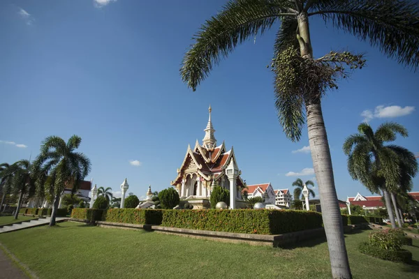 Городской храм в городе Удон Тани в Таиланде — стоковое фото