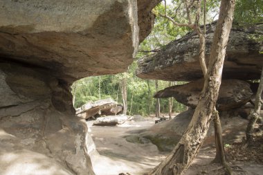 Tarih öncesi mağara ve Stone Park Tayland