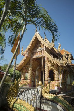 Wat chedi sao şehir Lampang Tayland yakınındaki lang