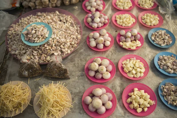 Verduras en el mercado de Ratsada en Tailandia — Foto de Stock