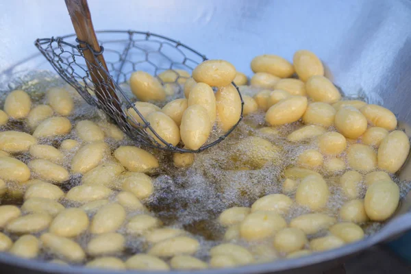 Streetfood: a sétálóutca nightmarket, Thaiföld — Stock Fotó