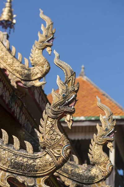 De Wat chedi sao lang in de buurt van de stad van Lampang in Thailand — Stockfoto