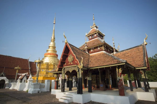 Το wat Pongsanuk ναός στην Ταϊλάνδη — Φωτογραφία Αρχείου