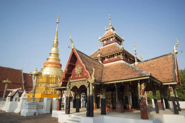 Το wat Pongsanuk ναός στην Ταϊλάνδη — Φωτογραφία Αρχείου