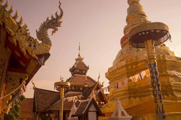 Il wat Tempio di Pongsanuk in Thailandia — Foto Stock
