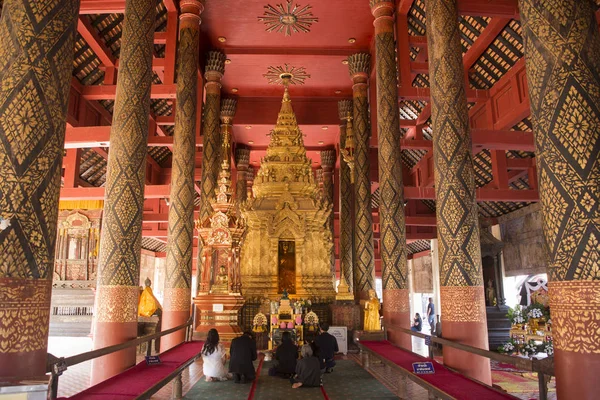 El Wat Prathat Lampang Luang en Tailandia — Foto de Stock
