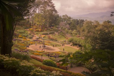 Mae Fah Luang Bahçe insanlarda 