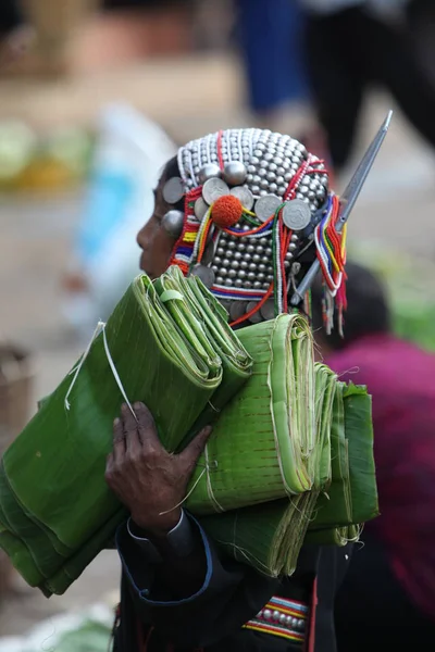 Hill Tribe woman — Stockfoto