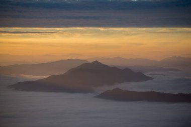 Cliff, güzel manzara 