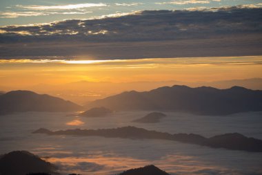 Cliff, güzel manzara 