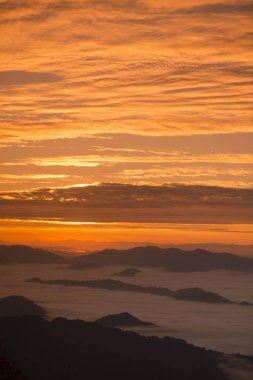 Cliff, güzel manzara 