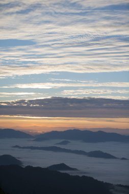 Cliff, güzel manzara 