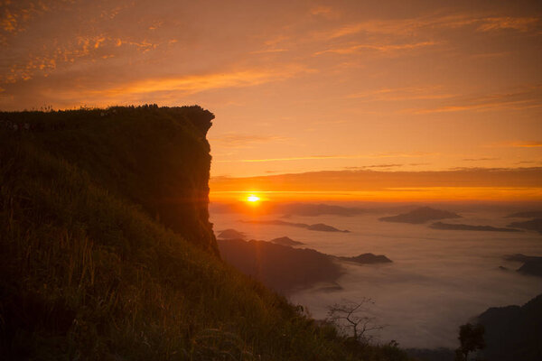 beautiful landscape of Cliff 