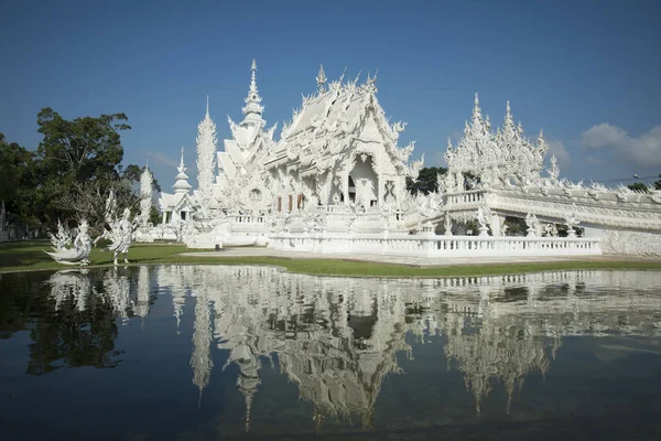 Templo branco, Tailândia . — Fotografia de Stock