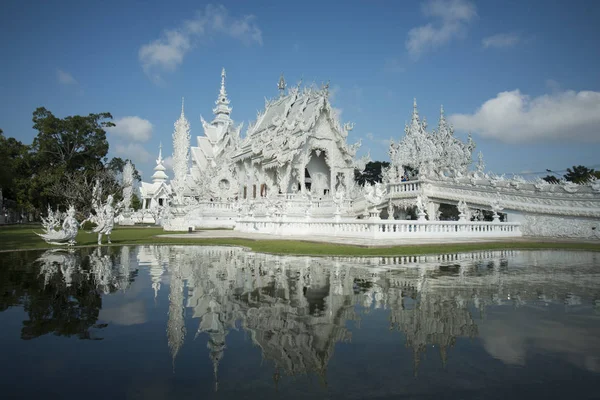 Vita templet, thailand. — Stockfoto