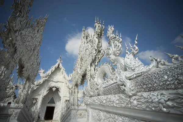 Świątynia białego, Tajlandia. — Zdjęcie stockowe