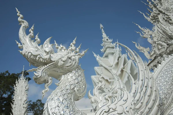 Templo blanco, Tailandia . —  Fotos de Stock