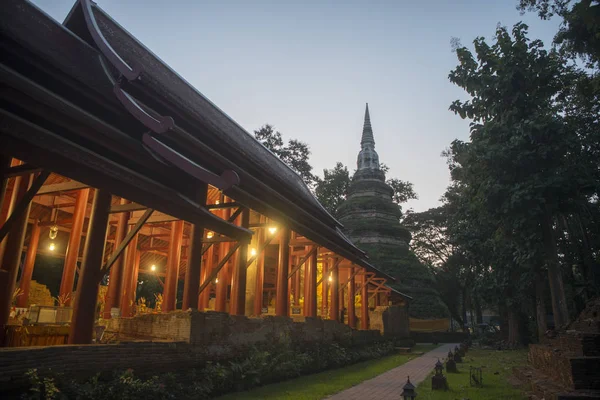 The chedi Luang near Chiang Saen — Stock Photo, Image