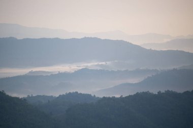  gündoğumu kasaba Mae Salong üzerinde