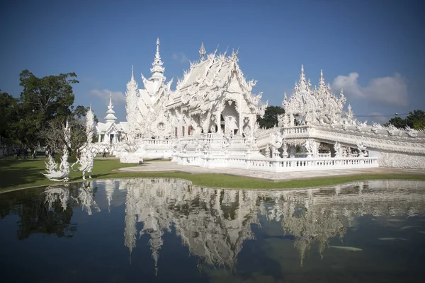 Белый храм, Таиланд . — стоковое фото