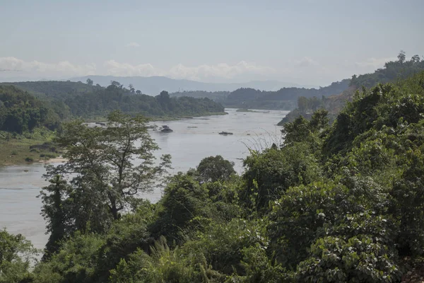 The landscape of the mekong river — Stock Photo, Image