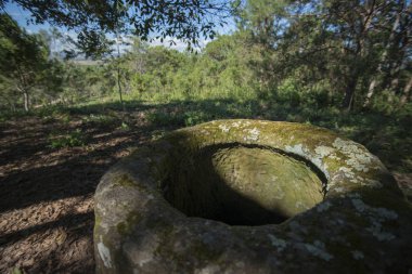 Düz kavanozlar, Laos