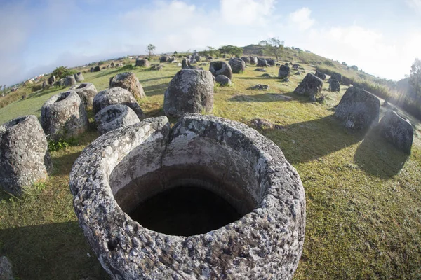 The plain of jars, Laos — Stock Photo, Image