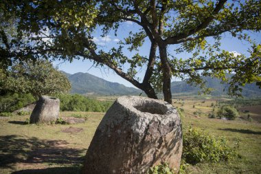 Düz kavanozlar, Laos