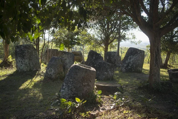 La llanura de frascos sitio tres — Foto de Stock