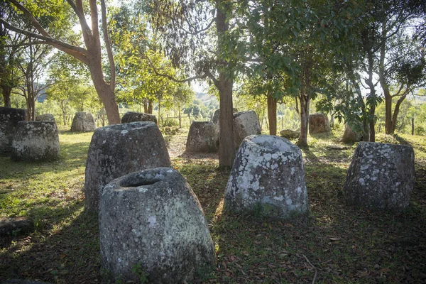 La llanura de frascos sitio tres — Foto de Stock